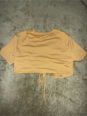 SKIMS Tan Bikini Top